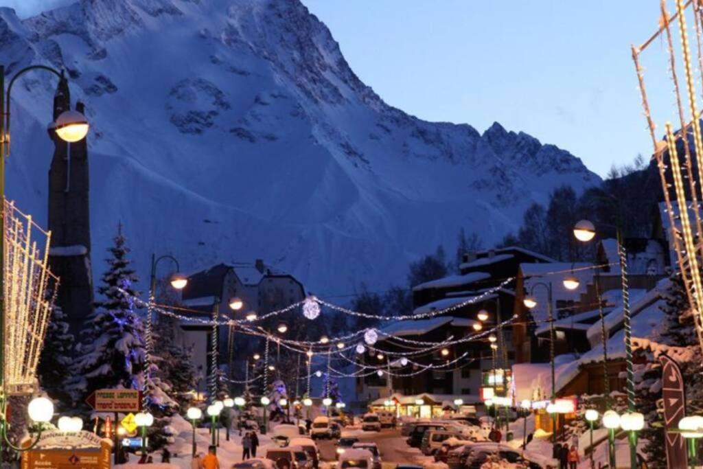 T2 Cosy, Pieds Des Pistes 4 Pers. Centre Station Appartement Les Deux Alpes Buitenkant foto