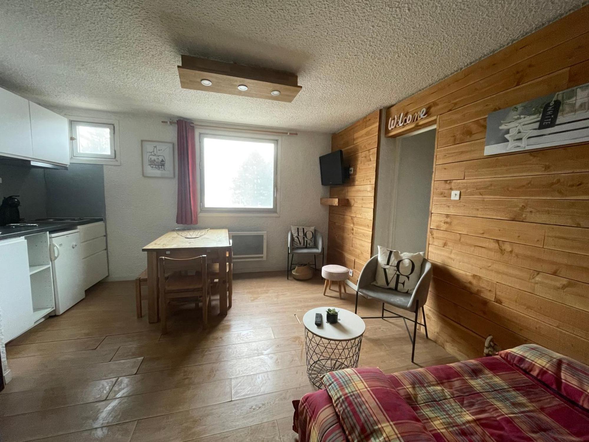 T2 Cosy, Pieds Des Pistes 4 Pers. Centre Station Appartement Les Deux Alpes Buitenkant foto